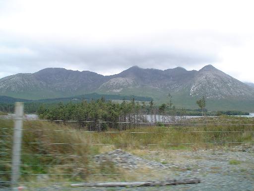 Connemara mountains