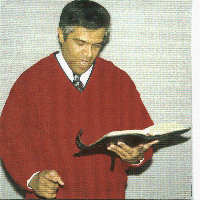 Anton preaching the Prophetic Word