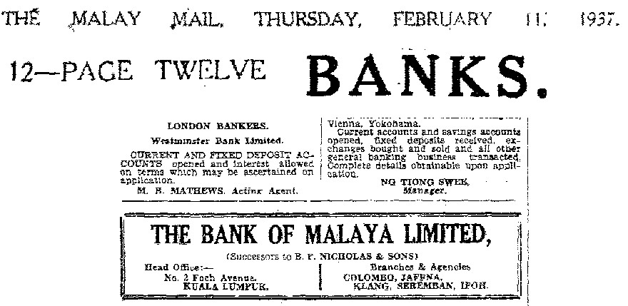 Bank of Malaya