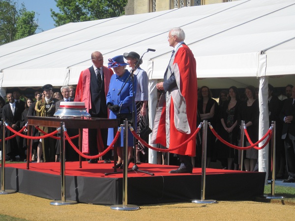 Queen at St John's